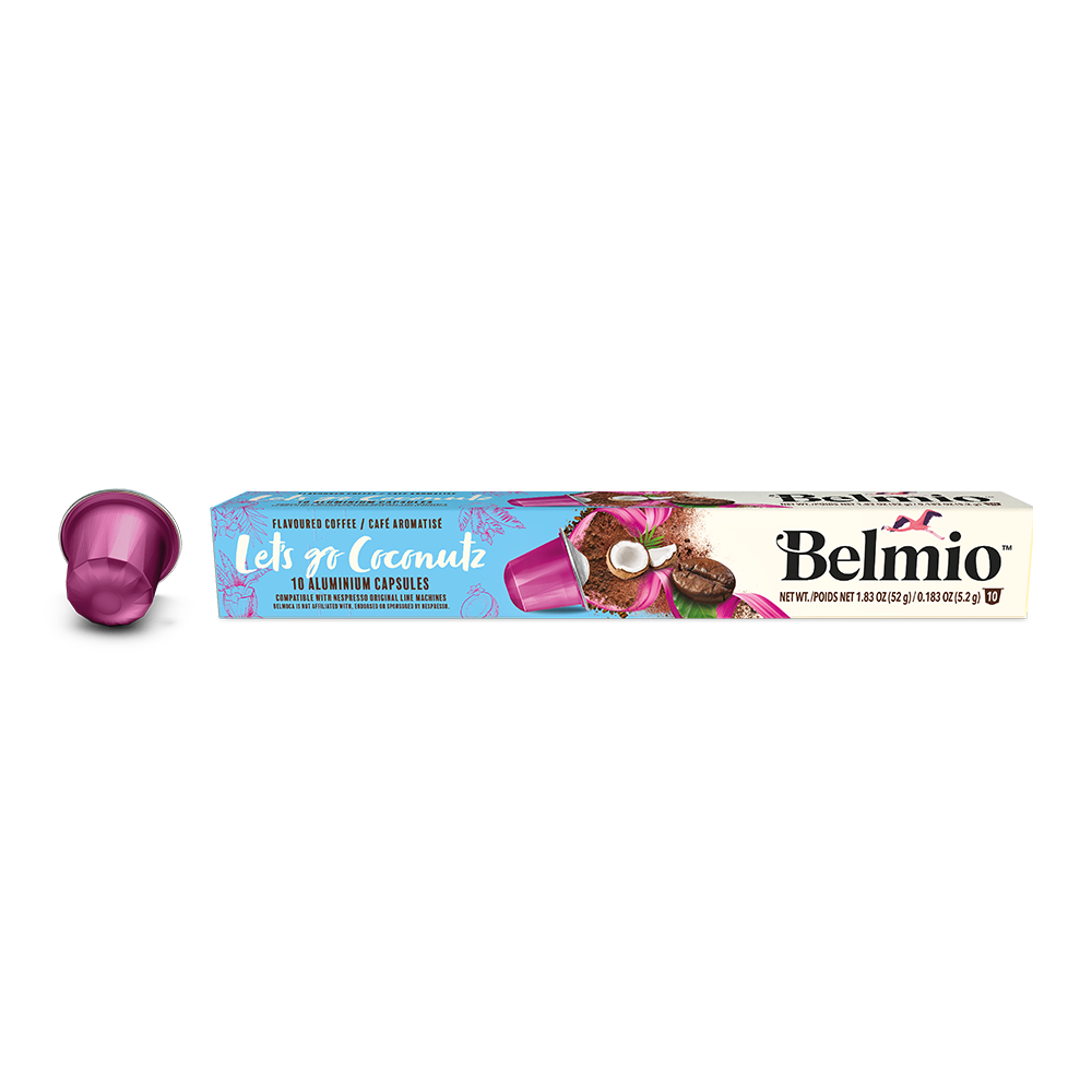 Belmio Let's Go Coconutz - 10 koffiecups
