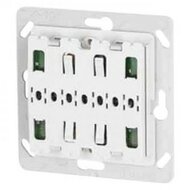 XCOMFORT Pulsdrukker 1-voudig met ledsignalering universeel 55 mm systeem