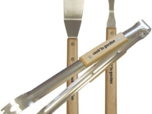 Cook’in Garden Essentiel S3 Accessoires HV Hout Spatel-Tang-Vork