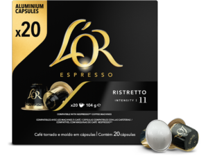 L'OR Espresso Espresso Ristretto – 20 koffiecups