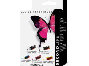 Secondlife Canon Multipack 580 / 581 Series Zwart