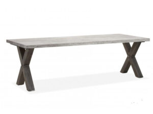 Amersfoort eettafel 220x100cm (X-poot)