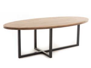 Country ovale eettafel 260x125cm