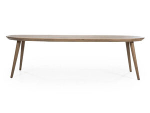 Eettafel Elijah 260×100 cm – bruin