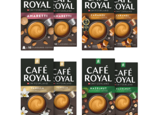 Proefpakket Café Royal gearomatiseerde koffies – 80 koffiecups