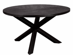 Viola eetkamertafel donker 130 cm