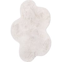 Vachtkleed Pelsa crème 100×200 cm pelsvorm