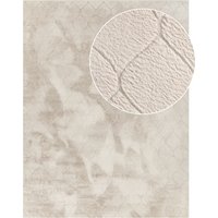 Vachtkleed Lelystar beige 240×340 cm