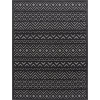 Binnen- en buitenkleed Livornia antraciet 80×250 cm