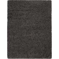 Shaggy tapijt Skyline antraciet 200 cm vierkant