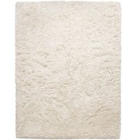 Hoogpolig tapijt Milan wit 240×340 cm