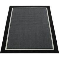 Binnen- en buitenkleed Bruna zwart 80×150 cm