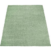 Hoogpolig tapijt Trip groen 70×250 cm