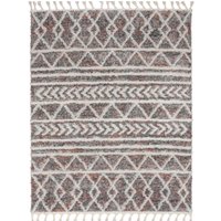 Hoogpolig tapijt Mendoza multicolor 160×220 cm