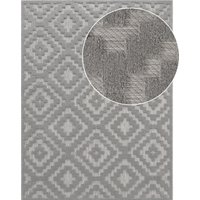 Binnen- en buitenkleed Livornia grijs  120×160 cm