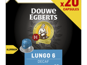 Douwe Egberts Lungo Decaf – 20 koffiecups
