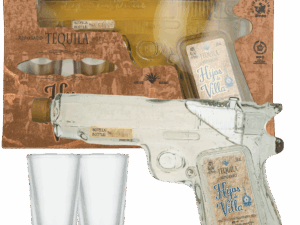 Hijos De Villa Tequila Rep. Pistol + 2 glazen 20cl