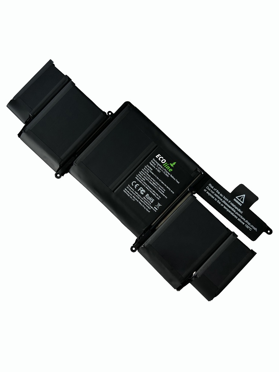 EcoLine - A1582 Batterij Geschikt voor de Apple MacBook Pro 13 A1502 (early 2015) / 11.42V 6600mAh