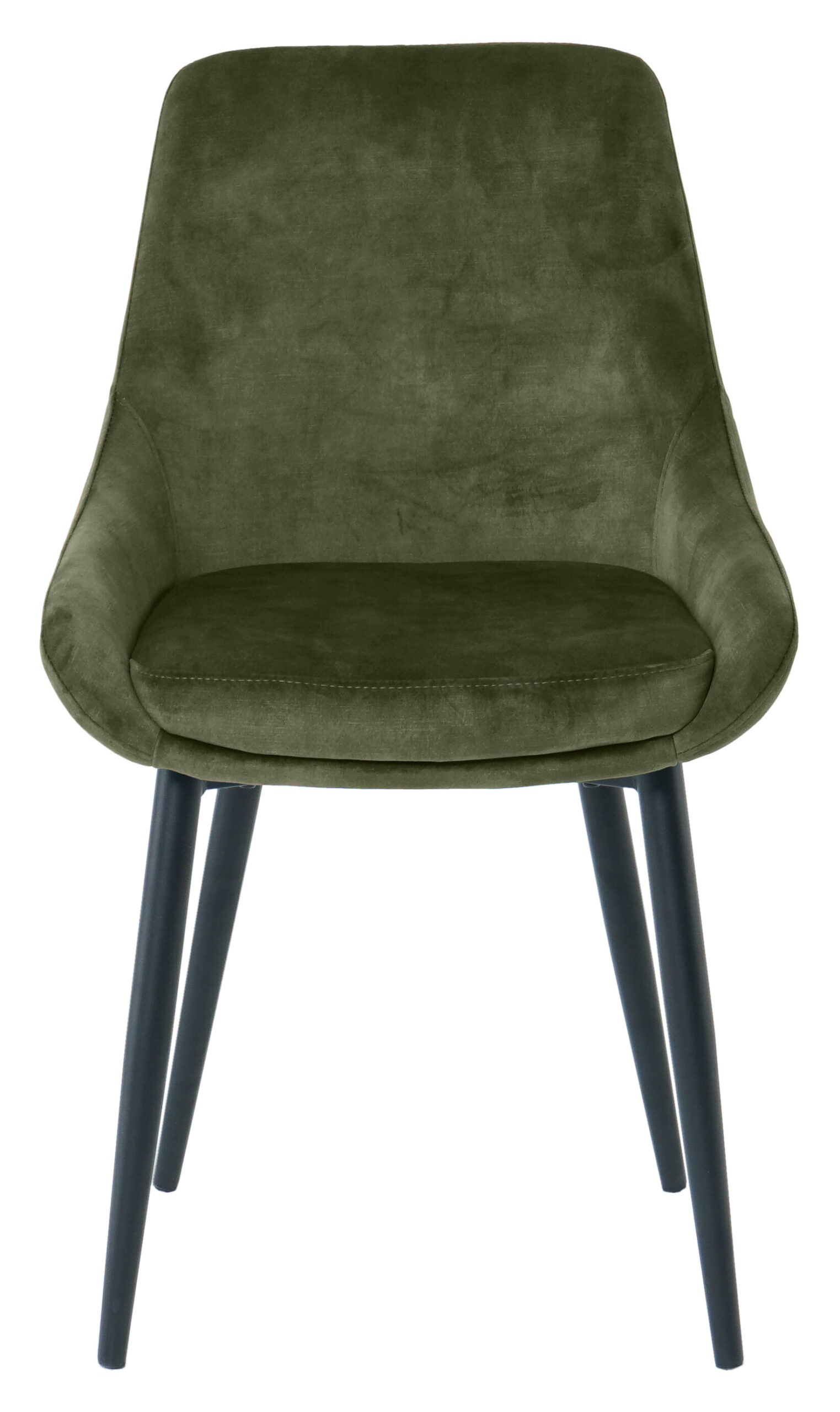 Artistiq Eetkamerstoel 'Kofi' Velvet, kleur groen