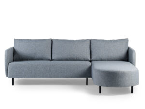 BASE 3-zits Loungebank 'Qui' Links/Rechts, kleur Grijs