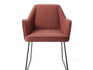 Jesper Home Eetkamerstoel 'Tome' Slide Black, kleur Shabby Saffron