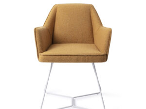 Jesper Home Eetkamerstoel 'Tome' Beehive White, kleur Masai Giraffe