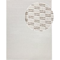 Binnen- en buitenkleed Venezia ivoor 150 cm vierkant