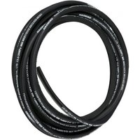 VEVOR hydraulische slang, 15 m rubberen hydraulische olieslangen met 2 zeer sterke stalen draadvlechten, 1/2 inch binnendiameter, 5000 PSI, grootverpakkingen -40 °F tot 250 °F, flexibele slang